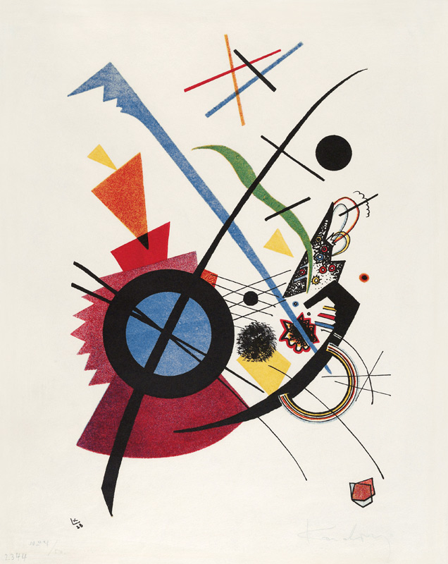 Violett von Wassily Kandinsky