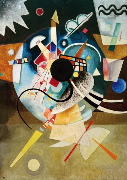 Ein Zentrum von Wassily Kandinsky