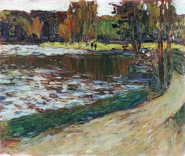 München - Englischer Garten von Wassily Kandinsky