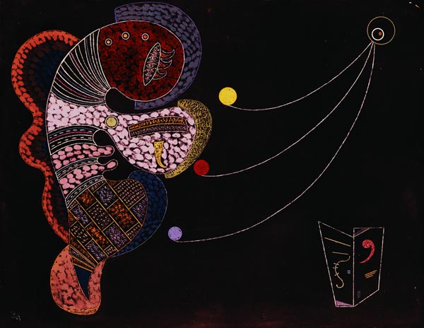 Großes und Winziges. von Wassily Kandinsky