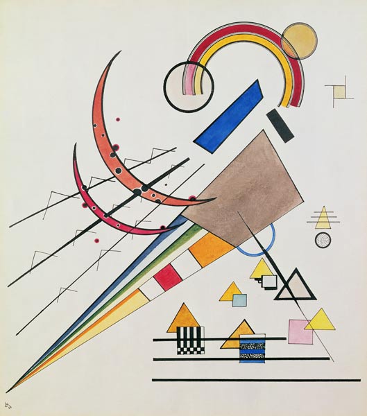 Grey Square von Wassily Kandinsky