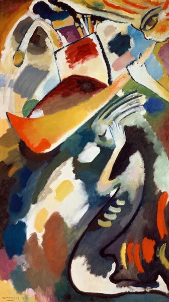 Das jüngste Gericht von Wassily Kandinsky