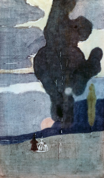 Mondaufgang von Wassily Kandinsky