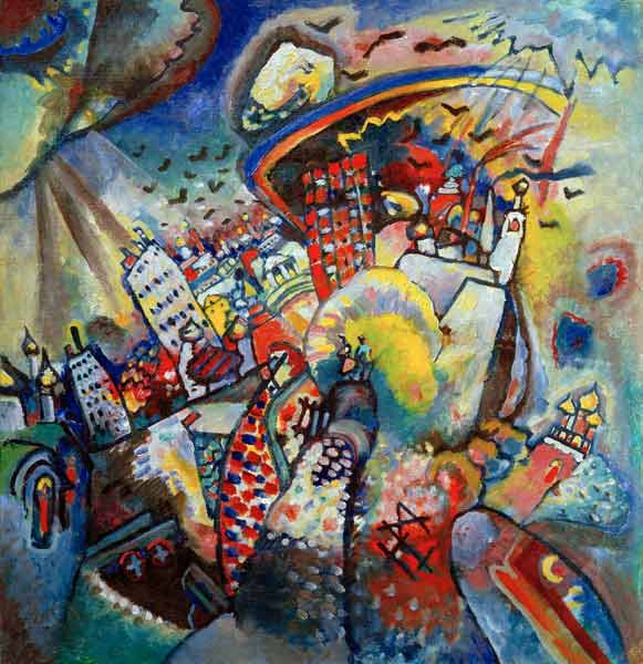 Moscow I von Wassily Kandinsky