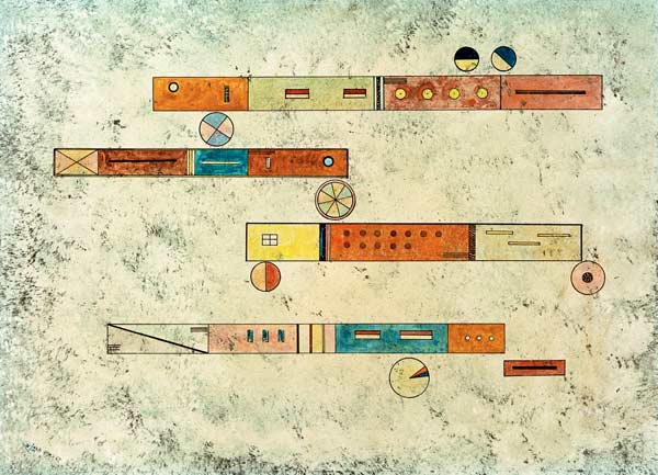 Nacheinander von Wassily Kandinsky