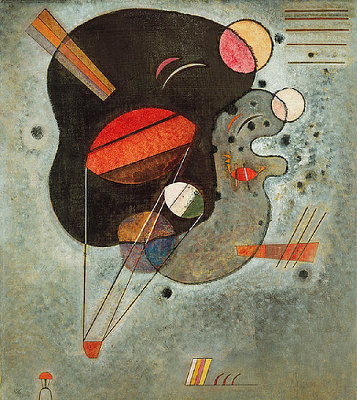 Schwebender Druck von Wassily Kandinsky