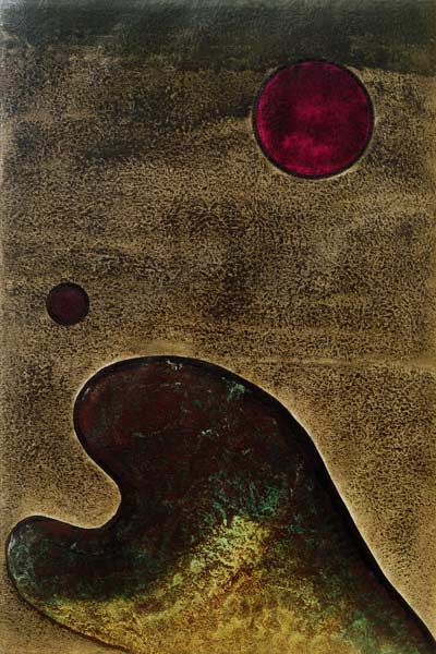 Schwere Fläche von Wassily Kandinsky