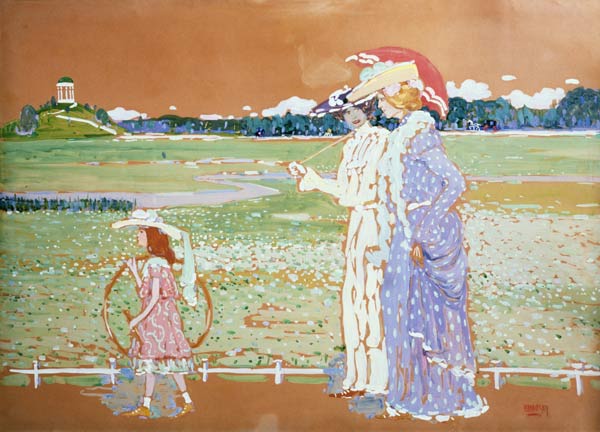 Spaziergang von Wassily Kandinsky