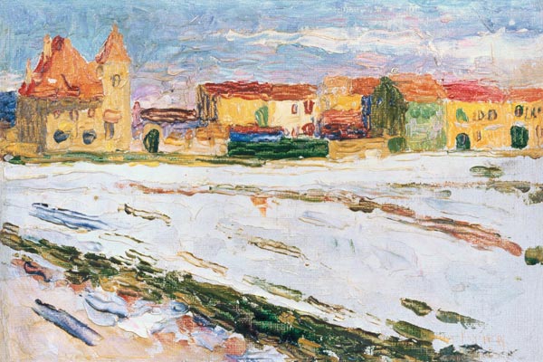 Stadtrand von München von Wassily Kandinsky
