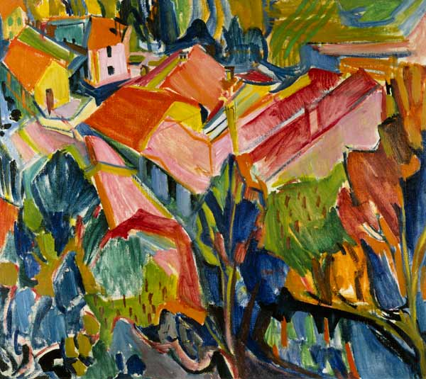 Tessinerlandschaft. von Werner Neuhaus