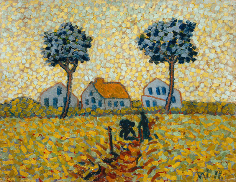 Landschaft von Wilhelm Morgner