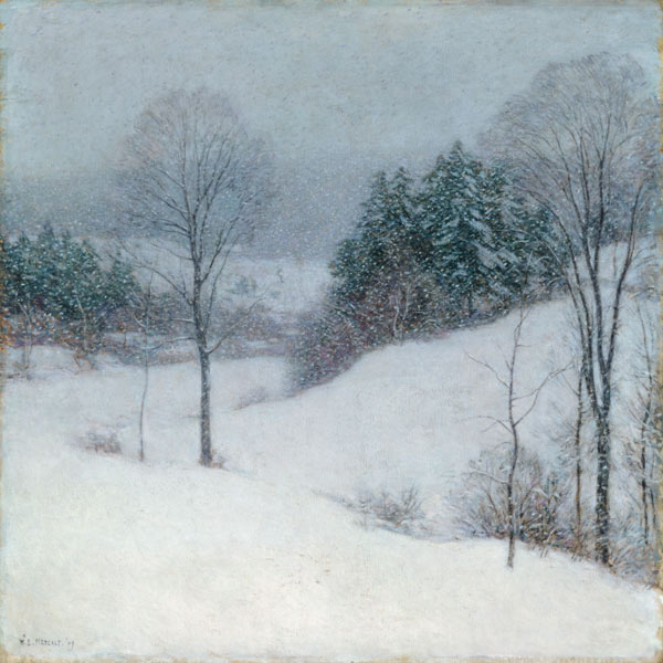The White Veil von Willard Leroy Metcalf