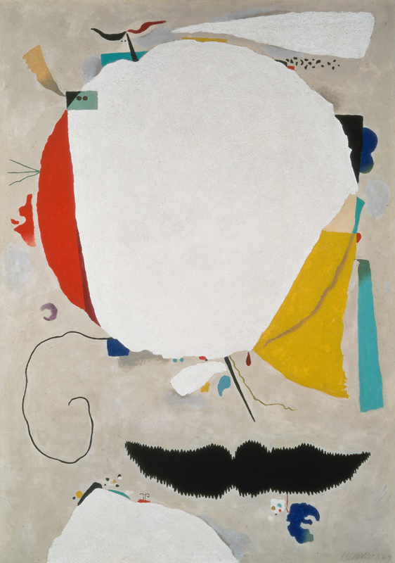 Monturi, Diskus III (mit Schwarzwald) von Willi Baumeister