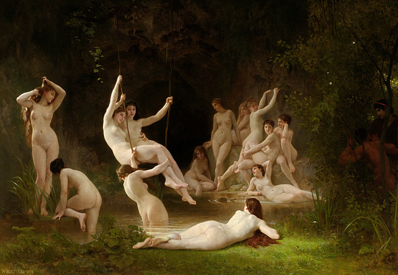 Das Nymphäum von William Adolphe Bouguereau