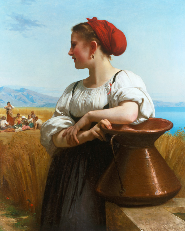 Schnitterin von William Adolphe Bouguereau
