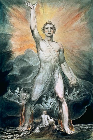 FE/08296 The Angel of Revelation von William Blake