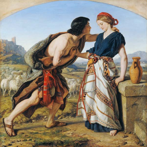 The Meeting of Jacob and Rachel von William Dyce