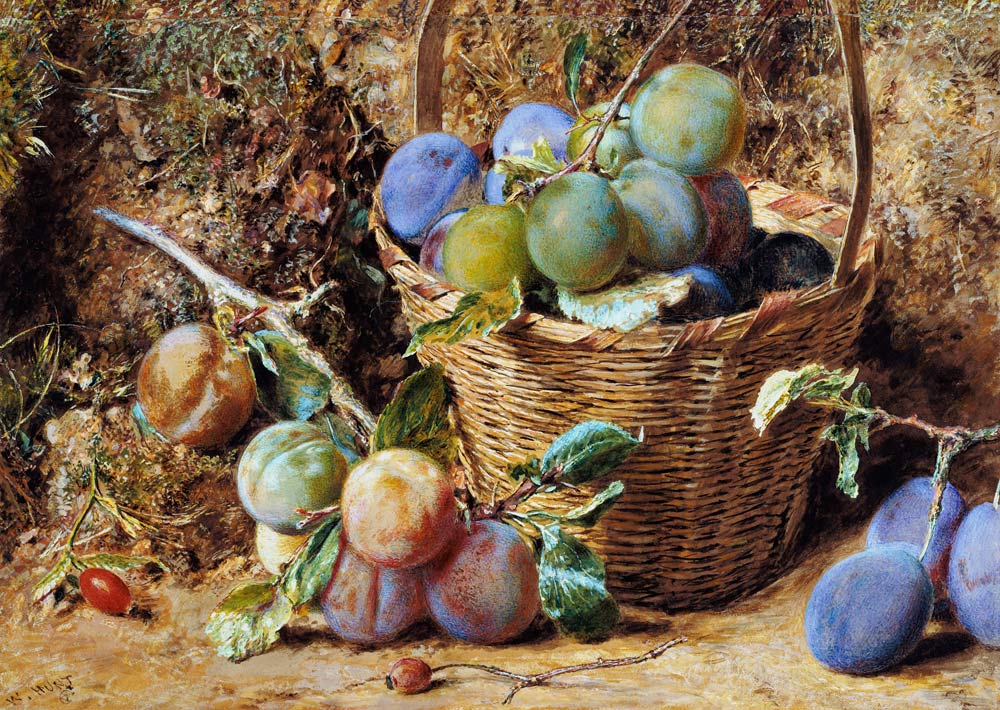 Plums von William Henry Hunt