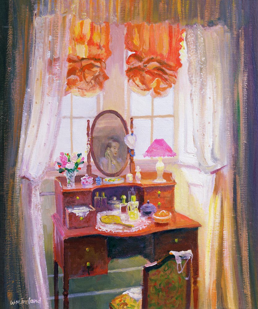The Dressing Table (oil on board)  von William  Ireland