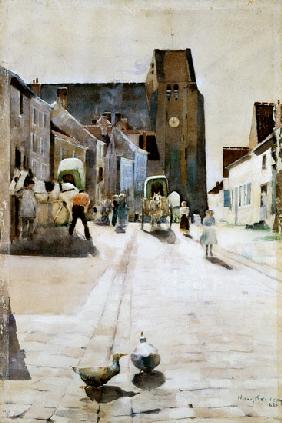 The Main Street, Grez-sur-Loing