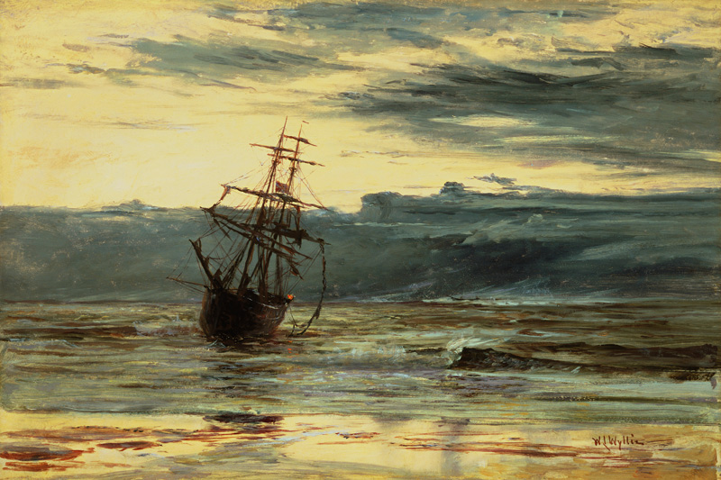 Dawn after a Storm von William Lionel Wyllie