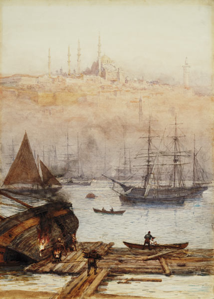 The Golden Horn von William Lionel Wyllie