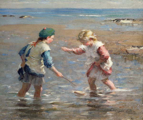 Playing in the Shallows von William Marshall Brown