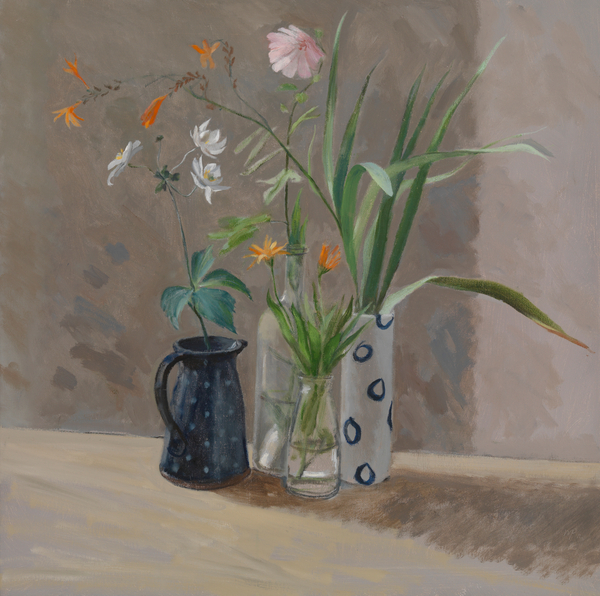 Blue and White Vases von William  Packer