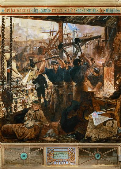Industry of the Tyne: Iron and Coal 1861