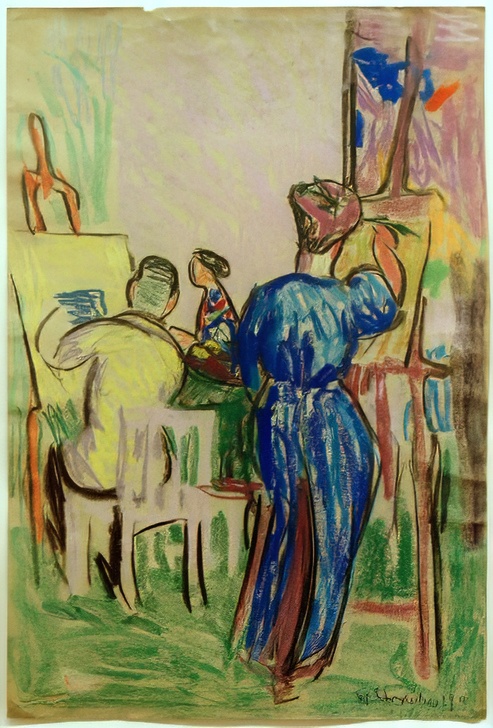 In the Studio von William Straube