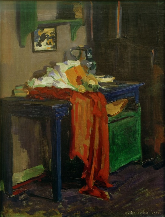 Still Life (Interior) von William Straube