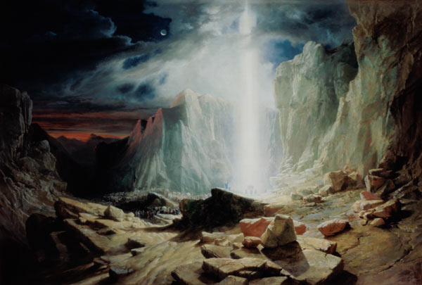 Israelites passing through the Wilderness von William West