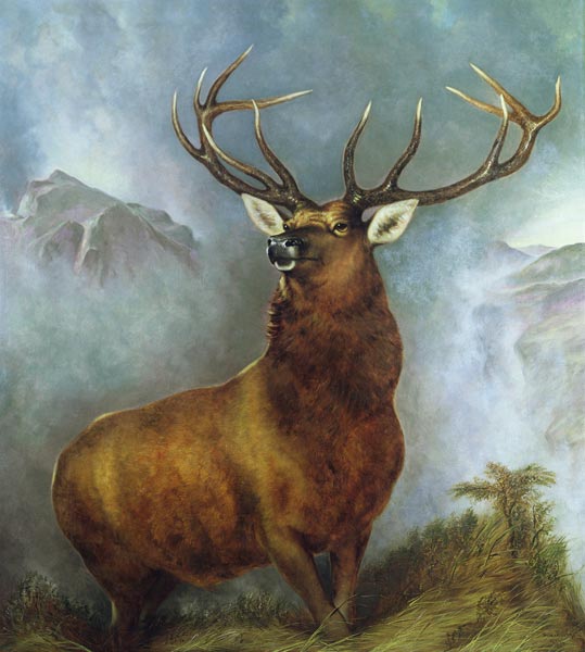 The Monarch of the Glen von William Widgery