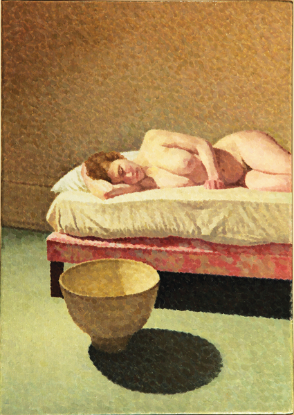 Nude with Bowl von William Wilkins