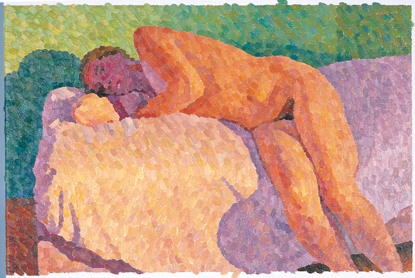 Nude with Face in Shadow von William Wilkins