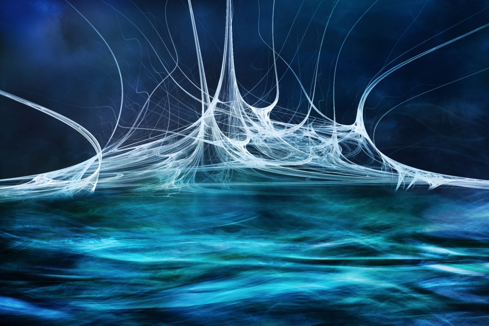 Alien waters no2 von Willy Marthinussen