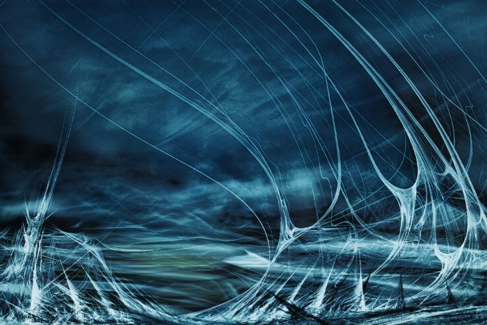 Außerirdische Gewässer Nr. 5 von Willy Marthinussen