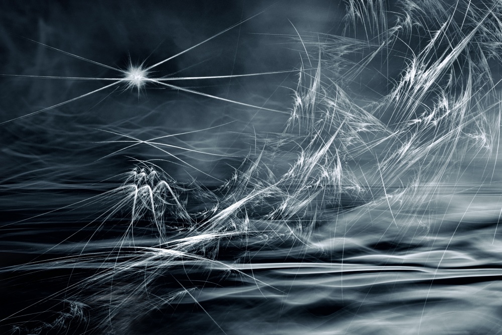 December night von Willy Marthinussen