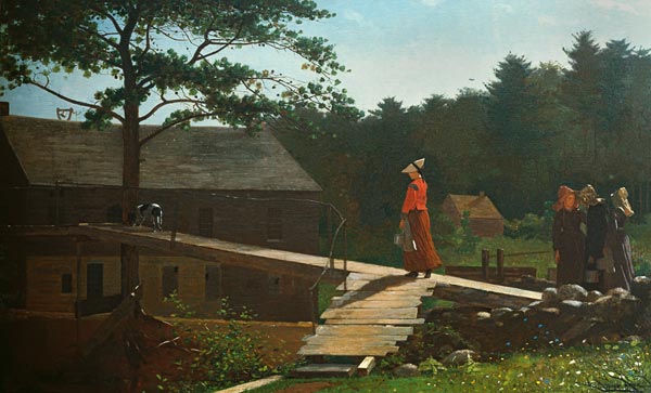 Die Morgenglocke von Winslow Homer