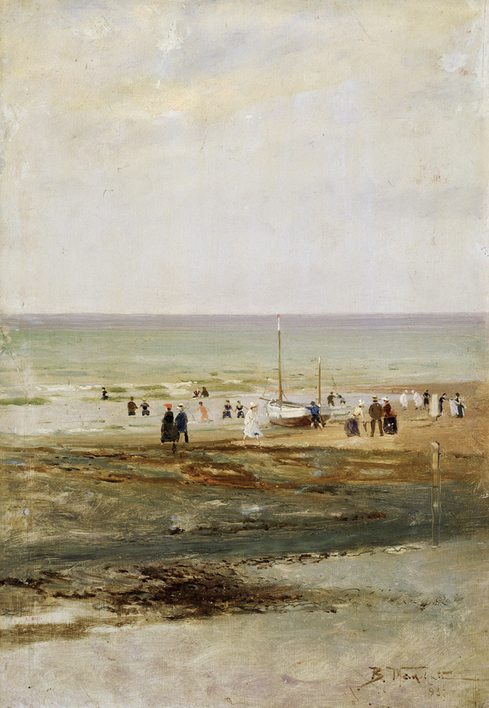 Am Strand von Wladimir Jegorowitsch Makowski