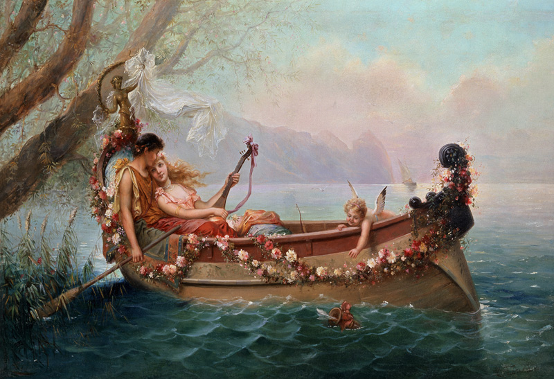 Im Boot von Wladyslaw Bakalowicz