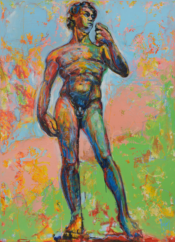 "David" nach DA Vinci von Jürgen Wölk