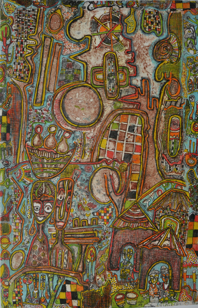 Village life von Wole Oyeyemi