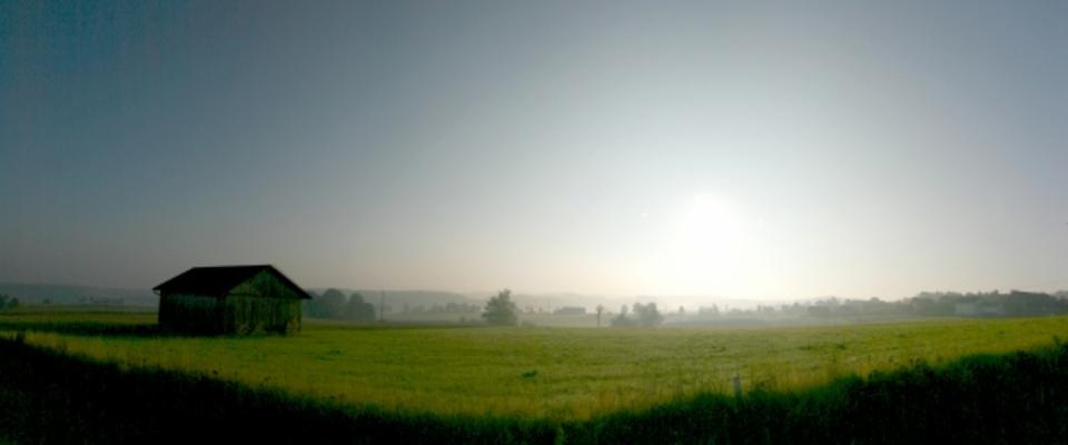 Nebelpanorama von Wolfgang Röhrl