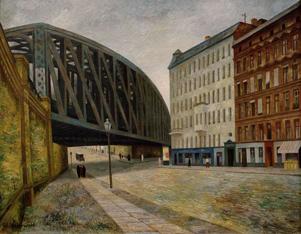 Brücke über die Ackerstraße Berlin Nord von Wunderwald Gustav