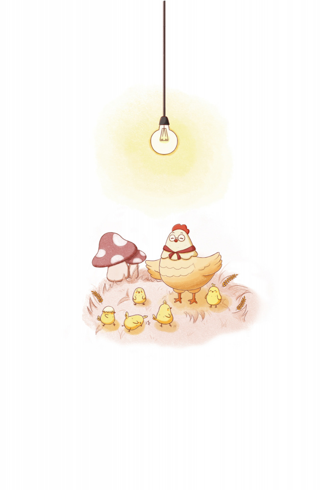 Mischievous Chickens von Xuan Thai