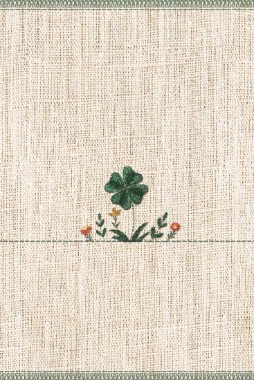 Lucky Clover Embroidery