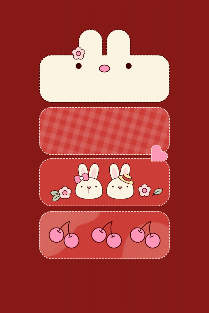 Bunny bunny love von Xuan Thai