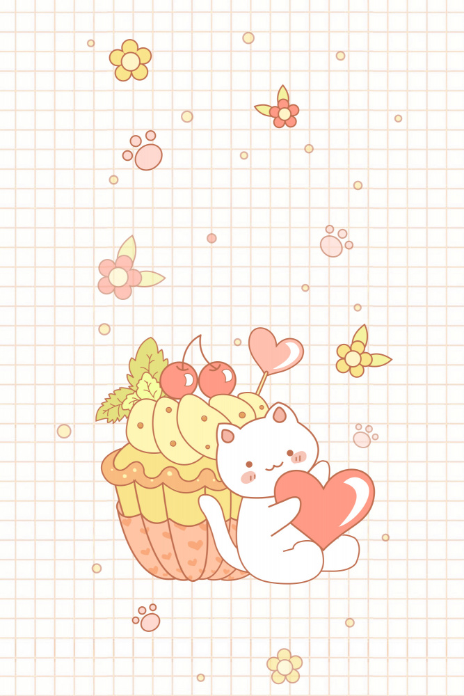 Cat And Cake von Xuan Thai