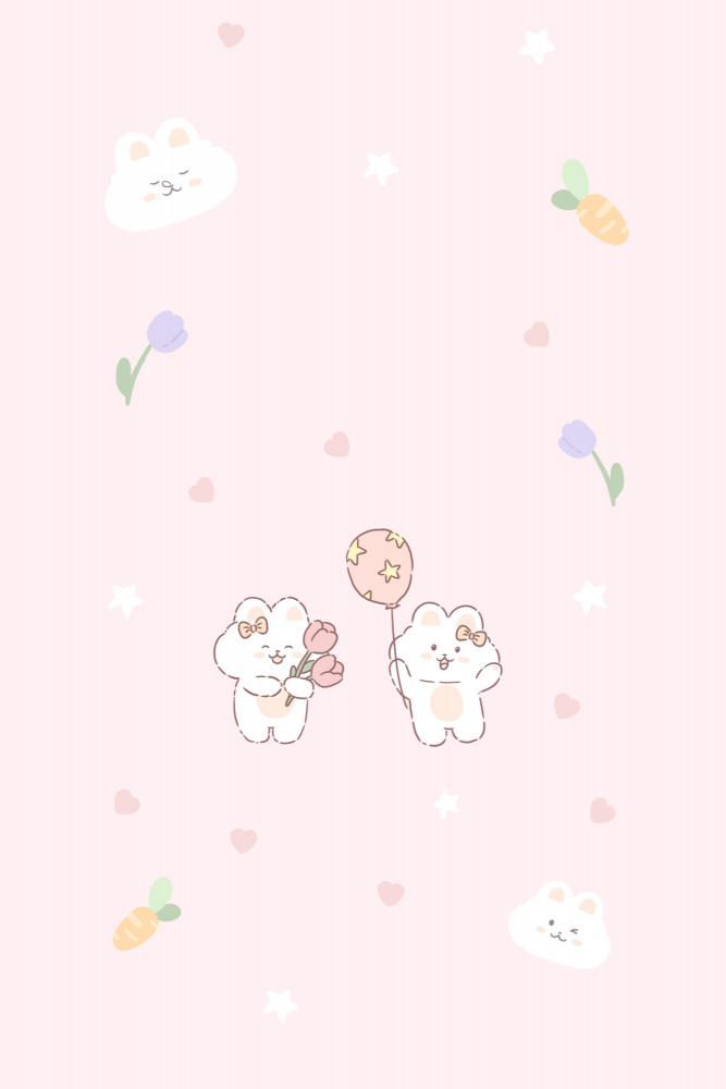 Kawaii Bunny von Xuan Thai